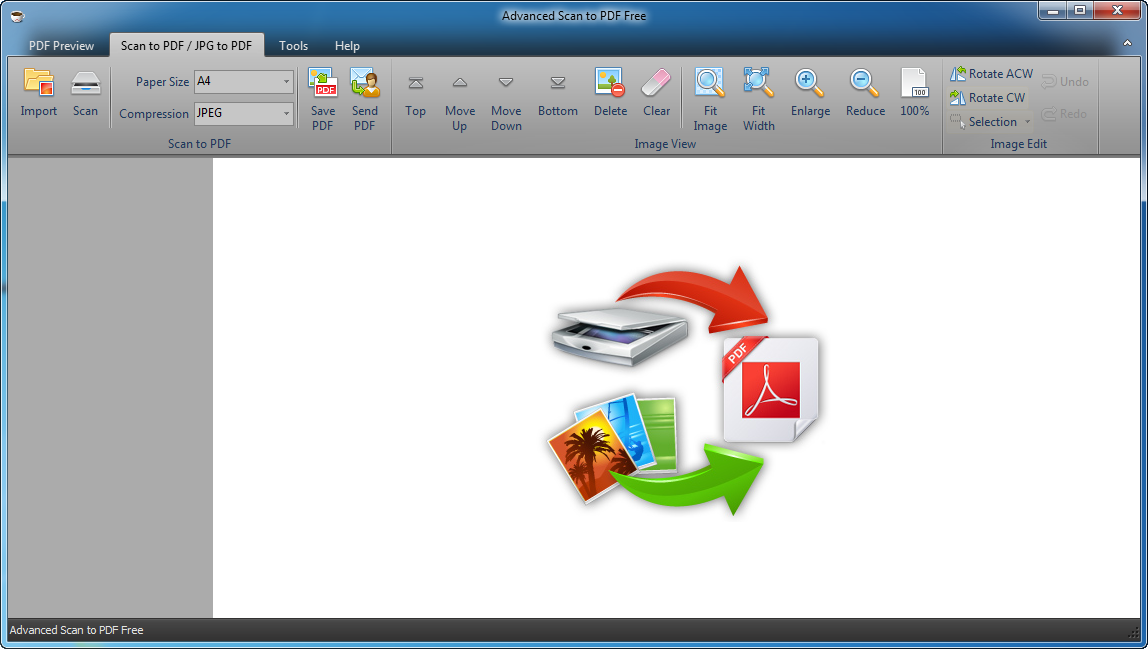 Advanced Scan to PDF Free