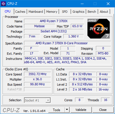 CPU Z